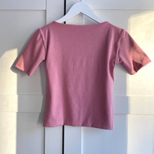 Load image into Gallery viewer, Square Neck Short Sleeve Bamboo Top