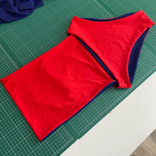 Load image into Gallery viewer, Recycled & Reversible Bandeau Top Longer Length