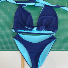 Load image into Gallery viewer, Recycled & Reversible Tie Up Top