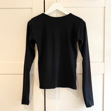 Load image into Gallery viewer, Round Neck Long Sleeve Bamboo Top