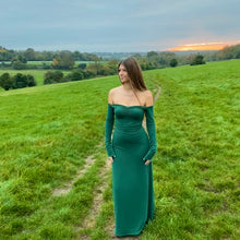 Load image into Gallery viewer, Bamboo A-Line Maxi Skirt