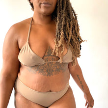 Load image into Gallery viewer, Recycled Super High Waisted Brief STONE