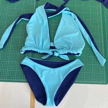 Load image into Gallery viewer, Recycled & Reversible Tie Up Top