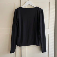 Load image into Gallery viewer, Square Neck Long Sleeve Bamboo Top