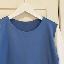 Load image into Gallery viewer, L Contrast Long Sleeve Bamboo Top