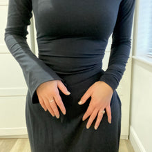 Load image into Gallery viewer, Bamboo 2-way sleeve corset detail Midaxi Dress