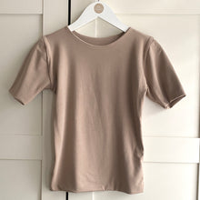 Load image into Gallery viewer, Round Neck Short Sleeve Bamboo Top