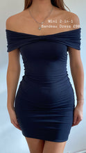 Load image into Gallery viewer, Contrast Mini 2-in-1 Bamboo Bandeau Dress