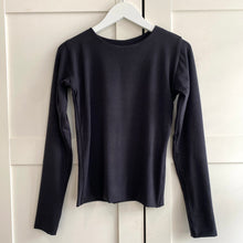 Load image into Gallery viewer, Round Neck Long Sleeve Bamboo Top
