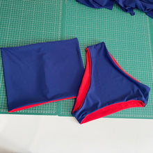 Load image into Gallery viewer, Recycled & Reversible Bandeau Top Longer Length