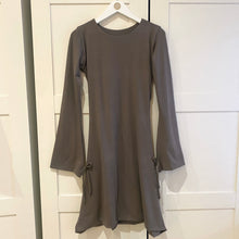 Load image into Gallery viewer, Bamboo 2-way sleeve corset detail Mini Dress