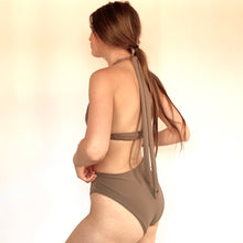 Load image into Gallery viewer, Recycled Super High Waisted Brief STONE