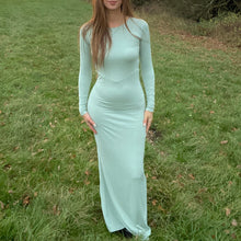 Load image into Gallery viewer, Bamboo V-Detail Waist Maxi Dress