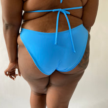 Load image into Gallery viewer, Recycled Full Cover Brief / Ocean Blue / Size L