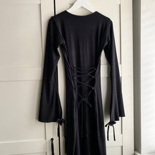Load image into Gallery viewer, Bamboo 2-way sleeve corset detail Midaxi Dress