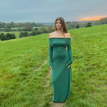 Load image into Gallery viewer, Bamboo A-Line Maxi Skirt