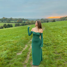 Load image into Gallery viewer, Bamboo A-Line Maxi Skirt