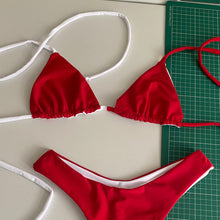 Load image into Gallery viewer, Recycled and Reversible Triangle Top