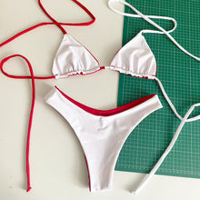 Load image into Gallery viewer, Recycled and Reversible Triangle Top