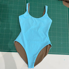 Load image into Gallery viewer, Recycled and Reversible Scoop Back Swimsuit
