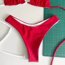 Load image into Gallery viewer, Recycled and reversible High Waisted Thong