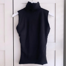Load image into Gallery viewer, Roll Neck Sleeveless Bamboo Top