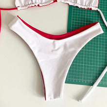 Load image into Gallery viewer, Recycled and reversible High Waisted Thong