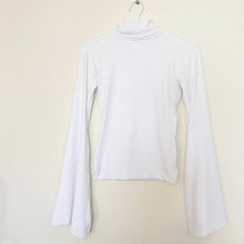 Load image into Gallery viewer, Bell Sleeve Roll neck Bamboo Top