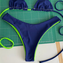 Load image into Gallery viewer, Recycled and reversible High Waisted Thong