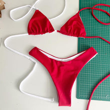 Load image into Gallery viewer, Recycled and Reversible Triangle Top