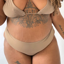 Load image into Gallery viewer, Recycled Super Super High Waisted Brief STONE