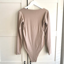 Load image into Gallery viewer, Square Neck Long Sleeve Bamboo Bodysuit