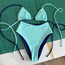 Load image into Gallery viewer, Recycled and Reversible Triangle Top