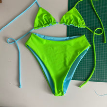 Load image into Gallery viewer, Recycled and Reversible Triangle Top