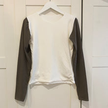 Load image into Gallery viewer, M Contrast Long Sleeve Bamboo Top
