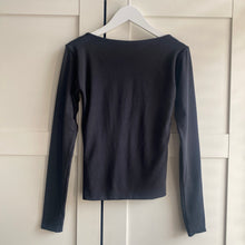 Load image into Gallery viewer, Ruched Bust Long Sleeve Bamboo Top
