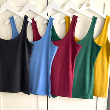 Load image into Gallery viewer, Reversible Bamboo Vest Top
