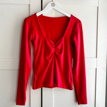 Load image into Gallery viewer, Ruched Bust Long Sleeve Bamboo Top
