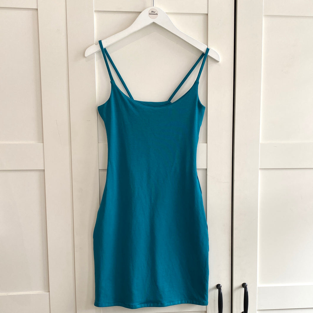 Bamboo Slip Mini Dress