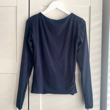 Load image into Gallery viewer, Ruched Bust Long Sleeve Bamboo Top
