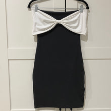 Load image into Gallery viewer, Contrast Mini 2-in-1 Bamboo Bandeau Dress
