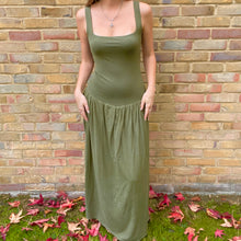 Load image into Gallery viewer, Reversible Drop Waist Bamboo Maxi Dress
