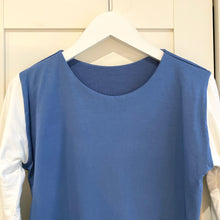 Load image into Gallery viewer, L Contrast Long Sleeve Bamboo Top
