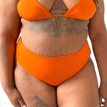 Load image into Gallery viewer, Recycled Super Super High Waisted Brief - Orange
