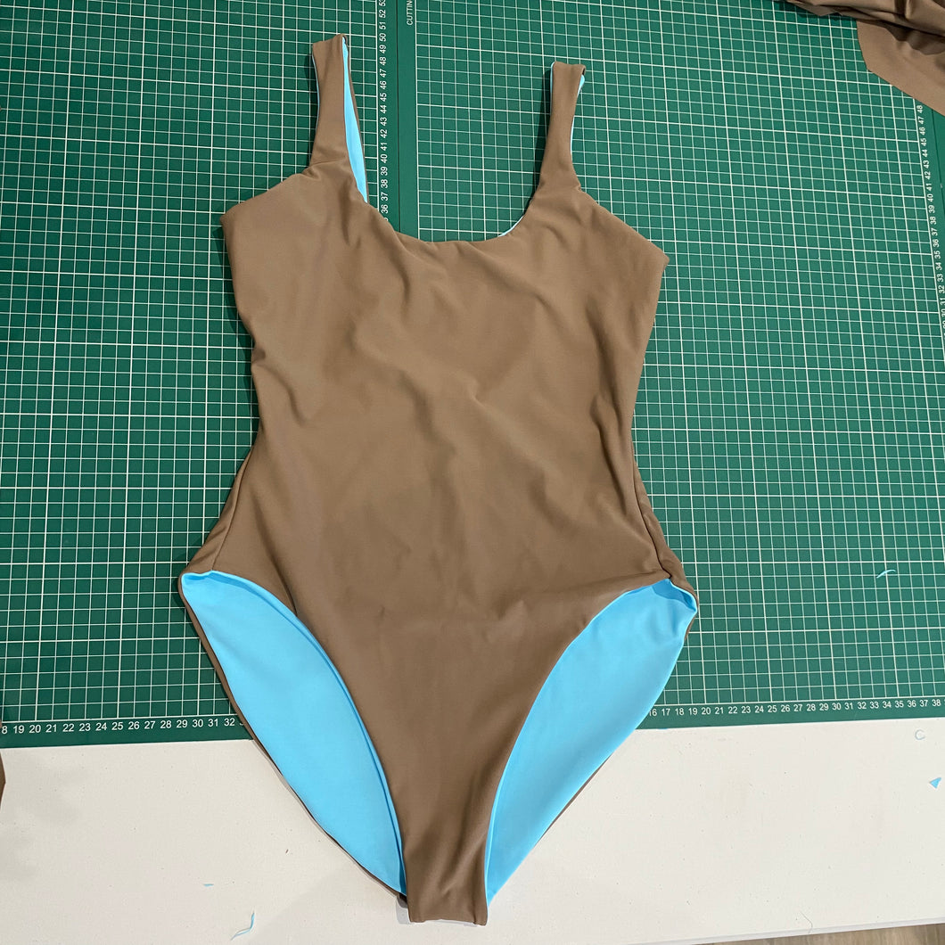 Recycled and Reversible Scoop Back Swimsuit